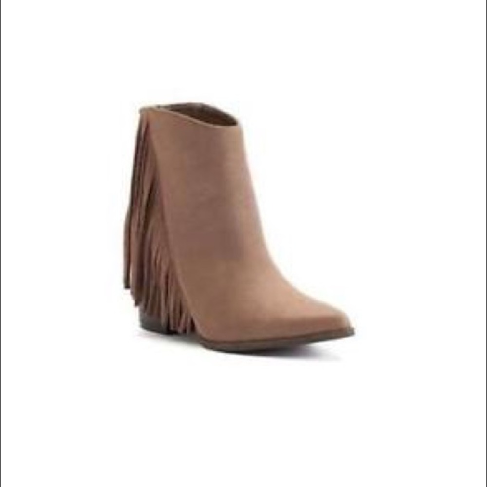 Candies Fringe Ankle Boots “Caroadhouse”
